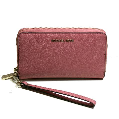 michael kors wristlet wallet rose quilted|mk wallet outlet.